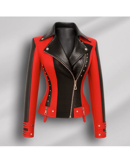 Chaqueta Cuerina Crimson