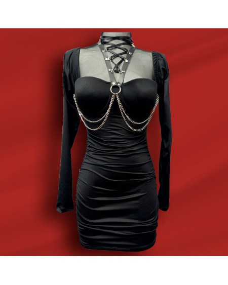 Vestido Power Glam 80´s